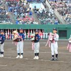 県スポ少軟式野球総合開会式　式典